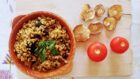 תבשיל אורז ארומטי עם פטריות שיטאקי. צילום: מורן איינשטיין
