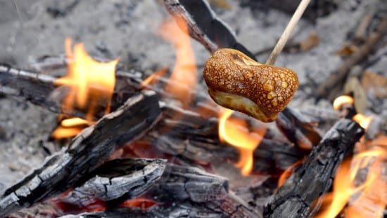 מרשמלו צלוי על האש עוד פחות מומלץ. צילום: pixabay