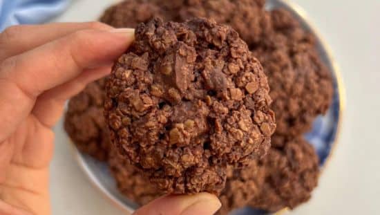 עוגיות שיבולת שועל ושוקולד. צילום: אסי רוז
