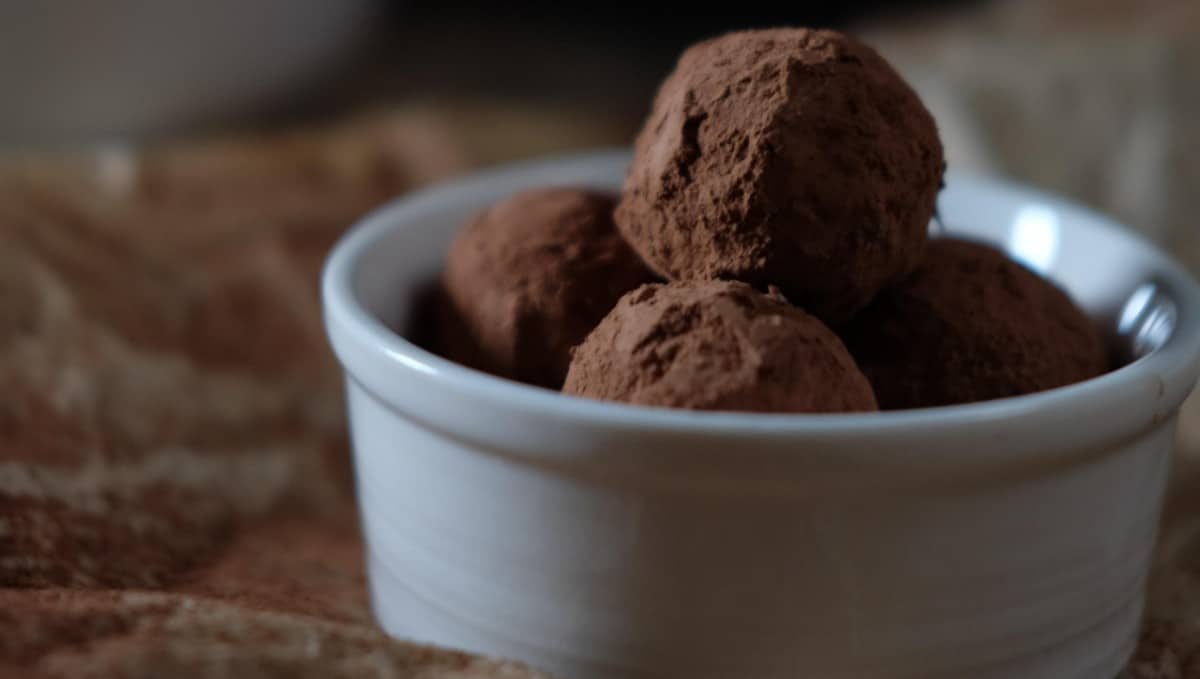 טראפלס חלבה - פינוק בריא. צילום: pixabay