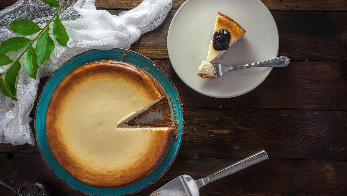 עוגת גבינה ביתית. תמונה: pexels