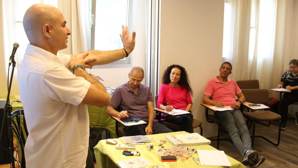 סדנה עם ד"ר זוהר יגיל בכנס "אוכלים בריא 16". צילום: ליאור שני