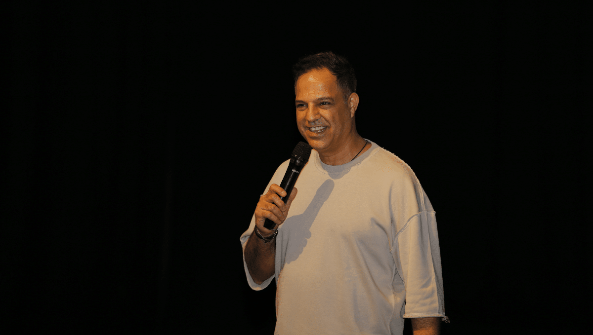 בן יקיר, מנכ"ל פורטל EatWell ומפיק הכנס. צילום: ליאור שני