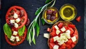 תזונה ים תיכונית נמצאה קשורה לירידה משמעותית בסיכון לסרטן. תמונה: Pexels
