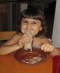 טורטיה אוכל שילדים אוהבים